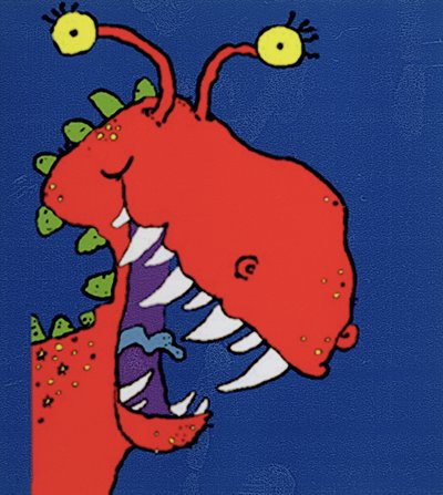 Red Monster, 1998 by Maylee Christie